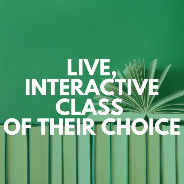 Gift Certificate: Live Class of Their Choice